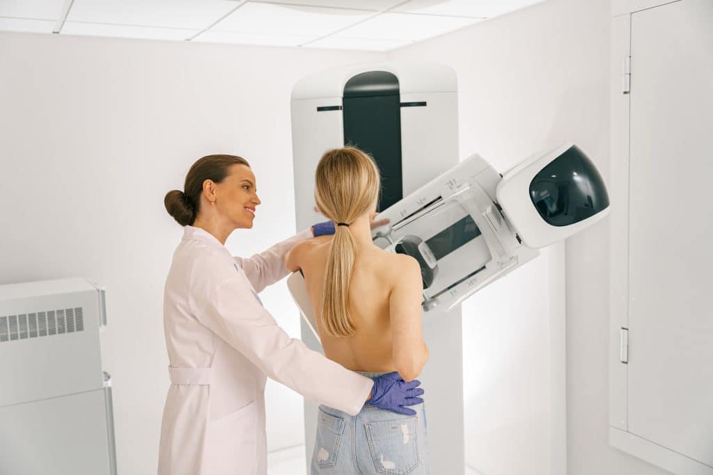 breast implants mammogram