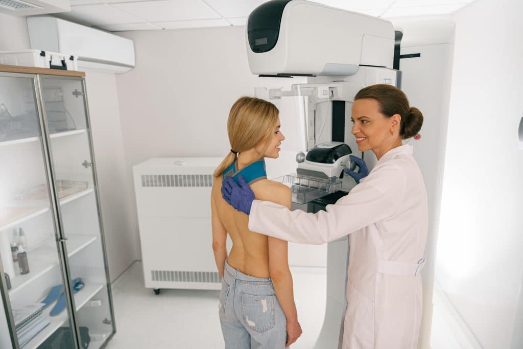 mammogram prep